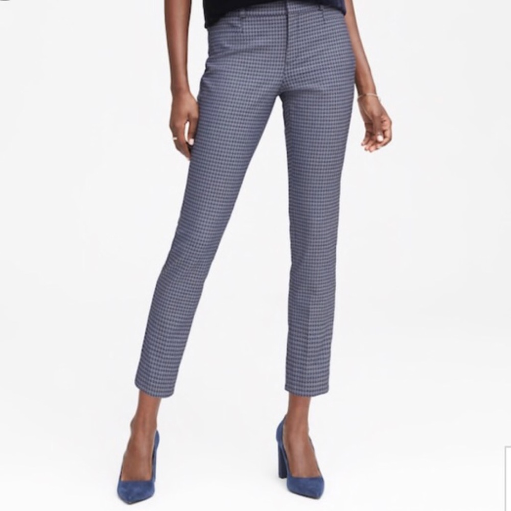 BANANA REPUBLIC // SLOAN HOUNDSTOOTH